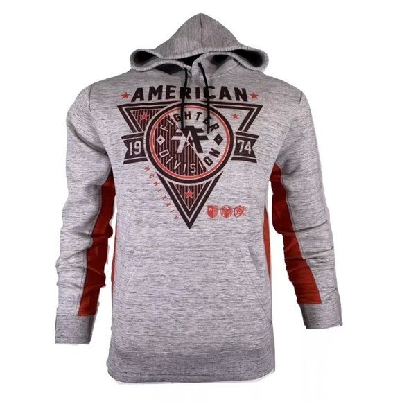 AMERICAN FIGHTER Men's HOODIE SIENA HEIGHTS L/S - Picture 1 of 8